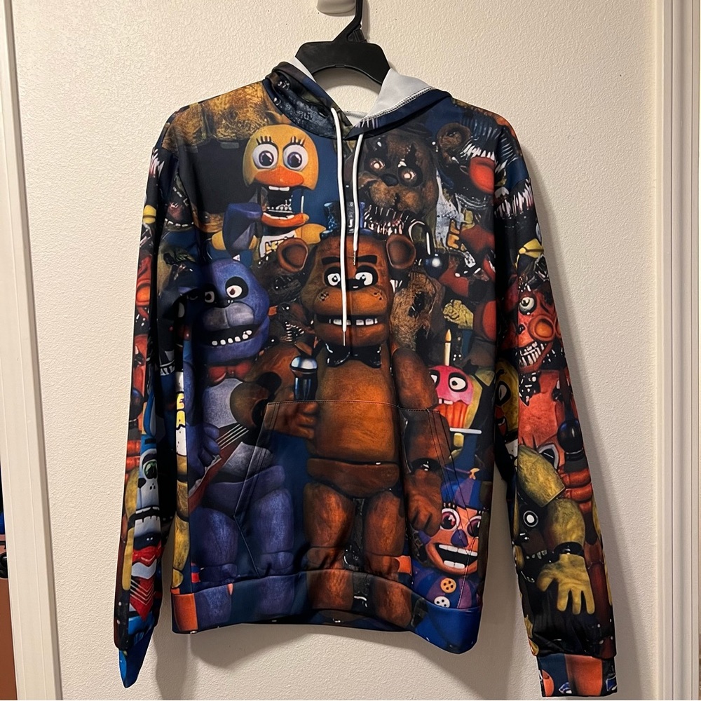 FRIDAY NIGHT AT FREDDYS SUBLIMATED HOODIE